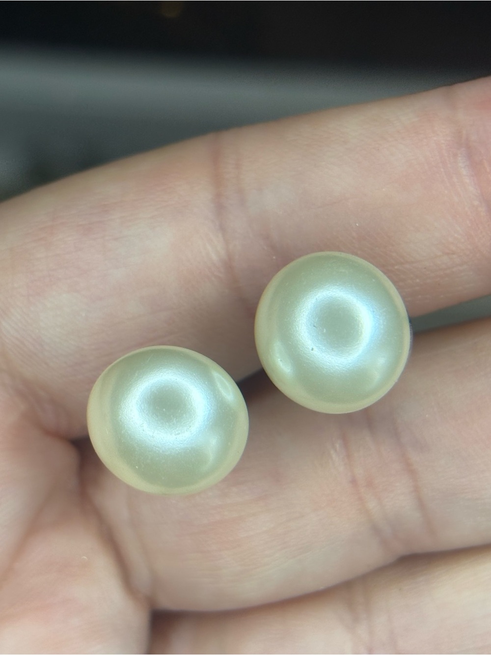 Vintage Sarah Coventry Faux Pearl Clip-On Earrings